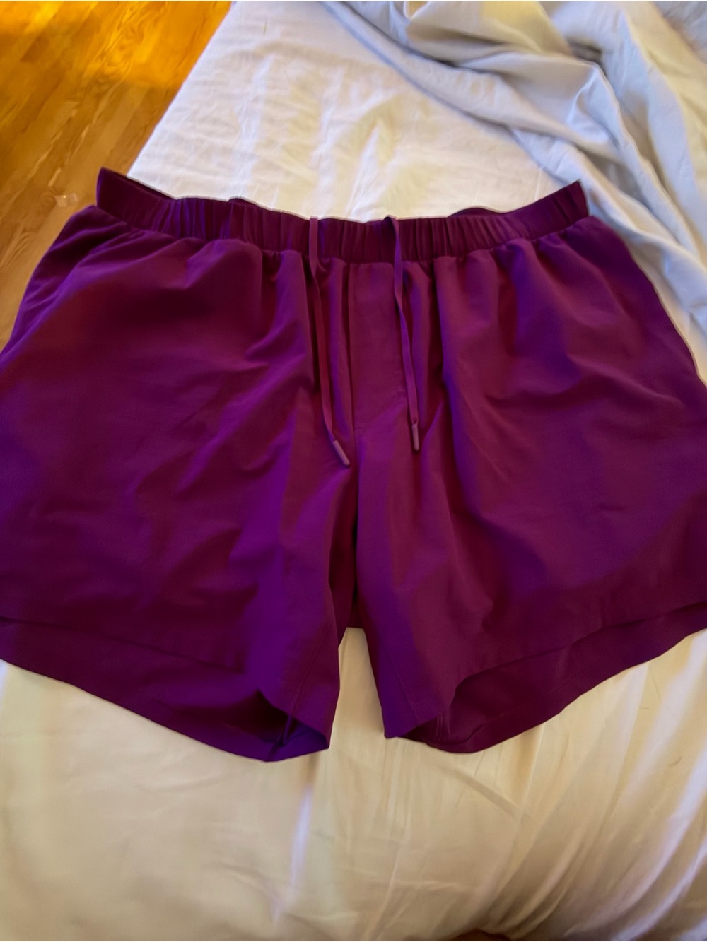 Lululemon Men’s Lined Running Shorts Purple XXL
